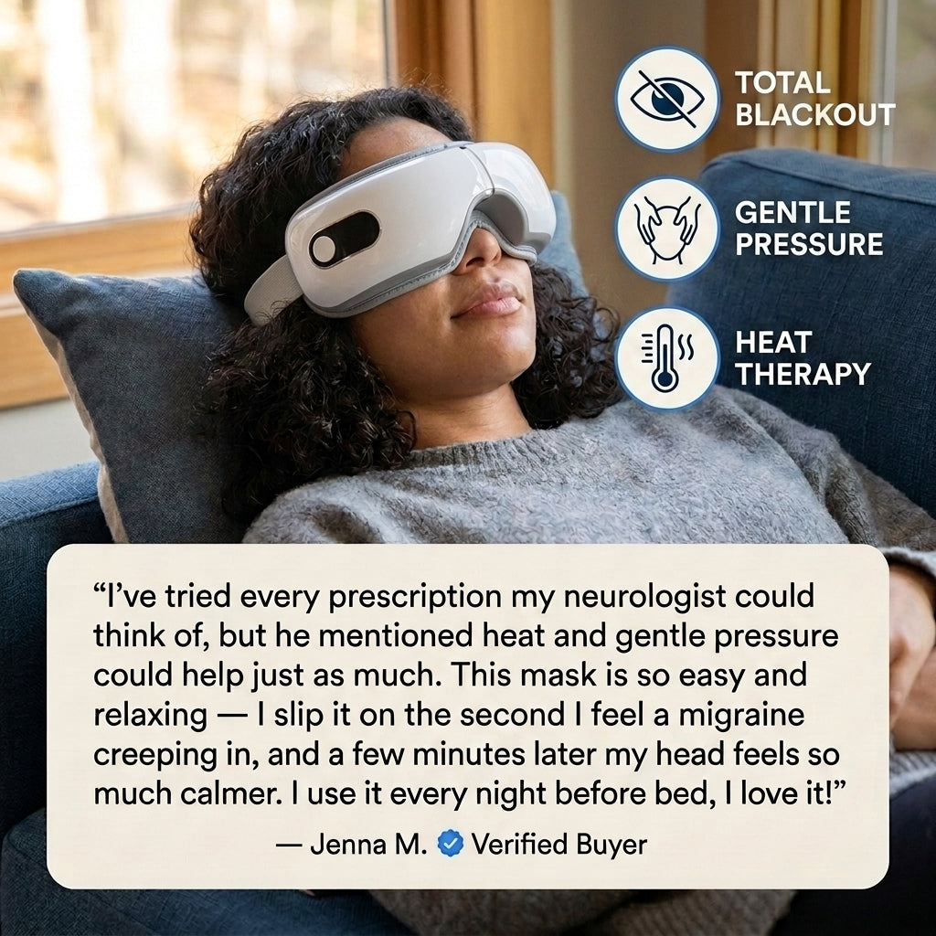 Sanctuary Pressure & Heat Therapy Eye Mask